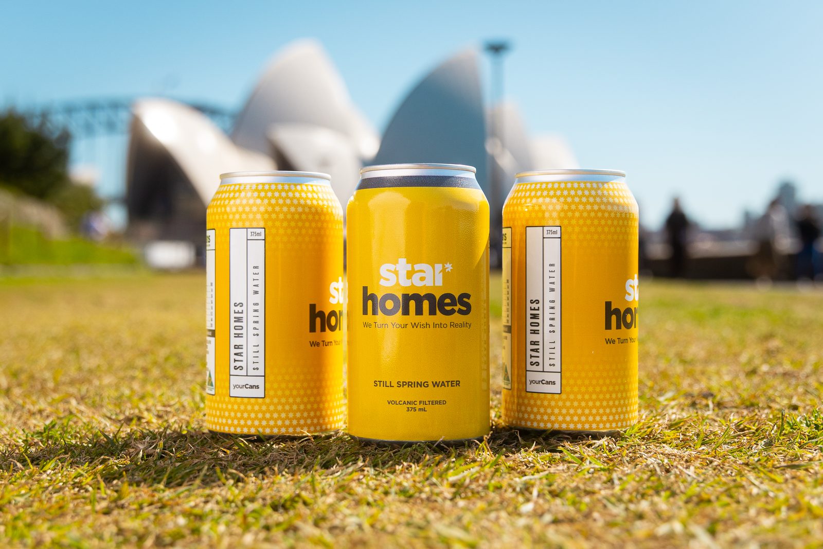 Star Homes still spring water cans