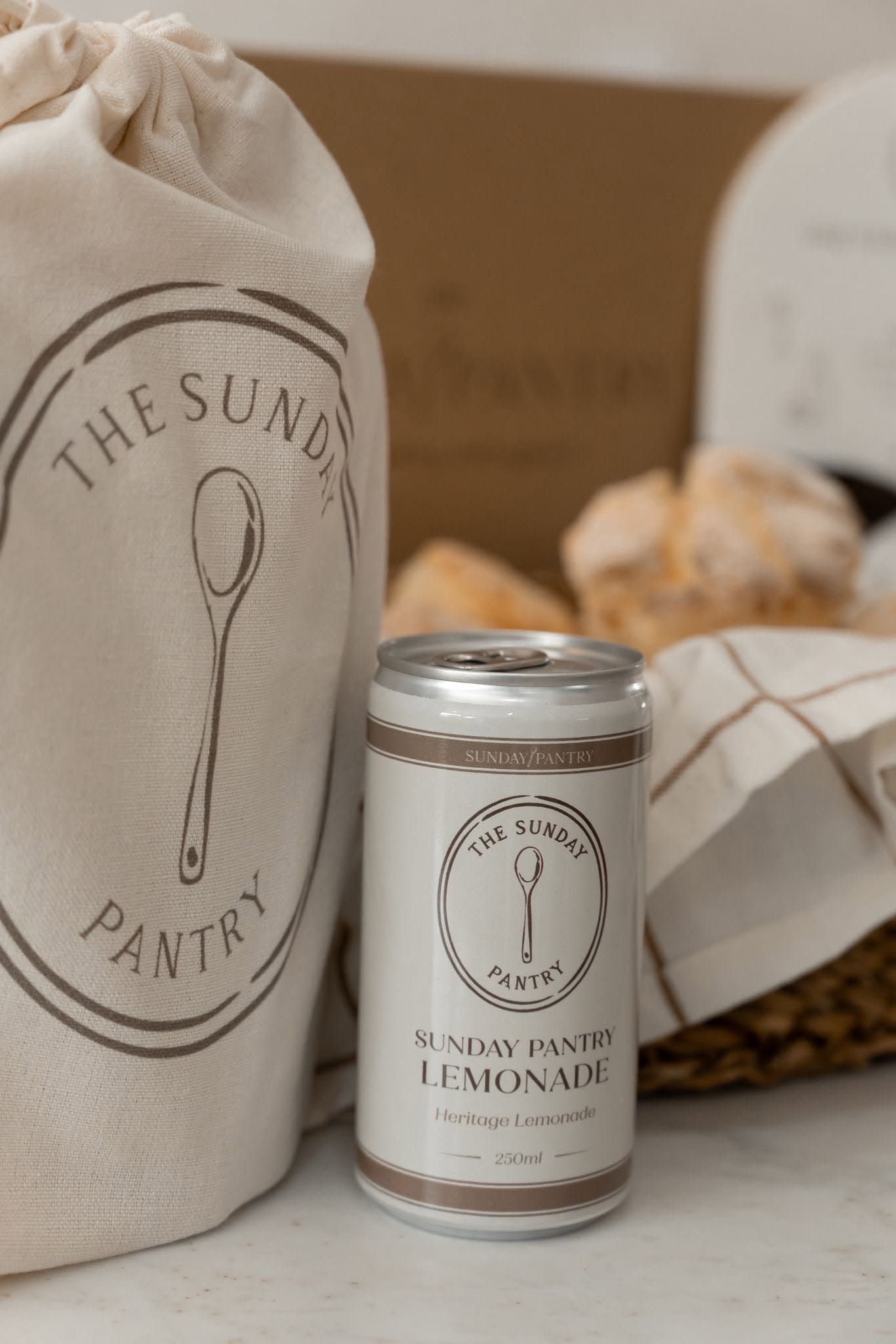 A Sunday Pantry heritage lemonade can